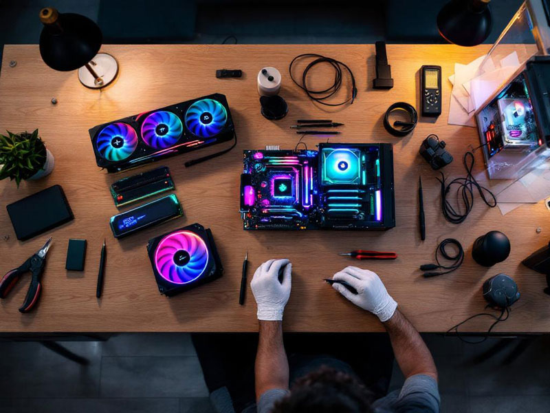 چگونه کیس گیمینگ اسمبل کنیم؟