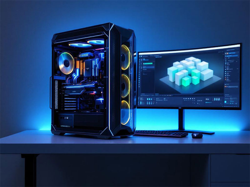 کامپیوتر رندرینگ اسمبل شده